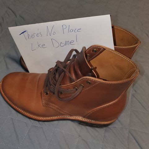 Quan Shoemaker Unknown Model in Horween Natural Shell Cordovan