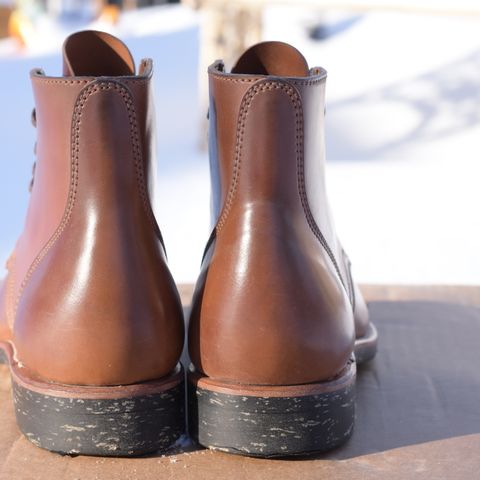 Quan Shoemaker Unknown Model in Horween Natural Shell Cordovan