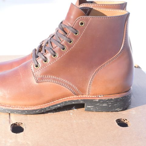 Quan Shoemaker Unknown Model in Horween Natural Shell Cordovan