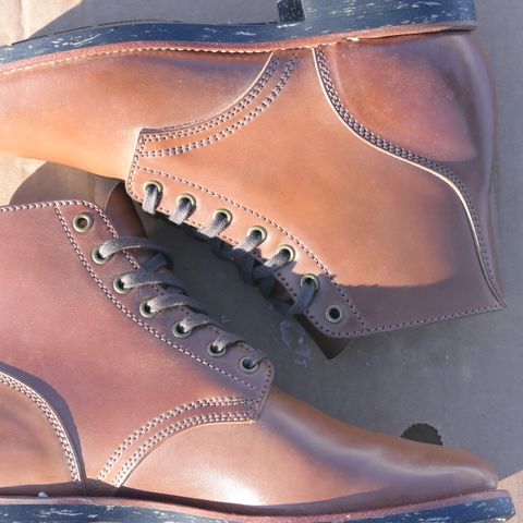 Quan Shoemaker Unknown Model in Horween Natural Shell Cordovan