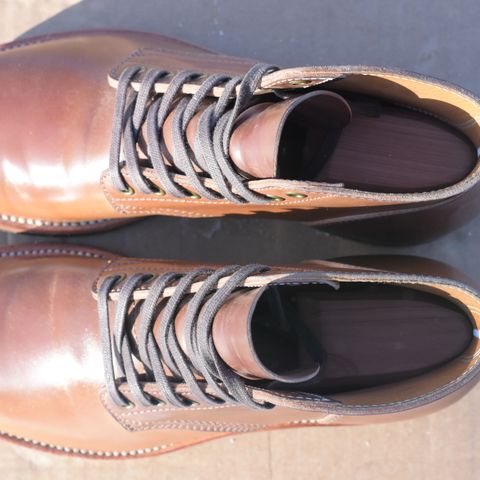 Quan Shoemaker Unknown Model in Horween Natural Shell Cordovan