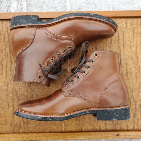Quan Shoemaker Unknown Model in Horween Natural Shell Cordovan