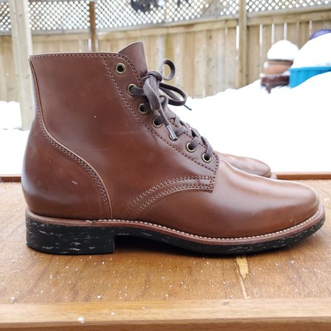 Quan Shoemaker Unknown Model in Horween Natural Shell Cordovan
