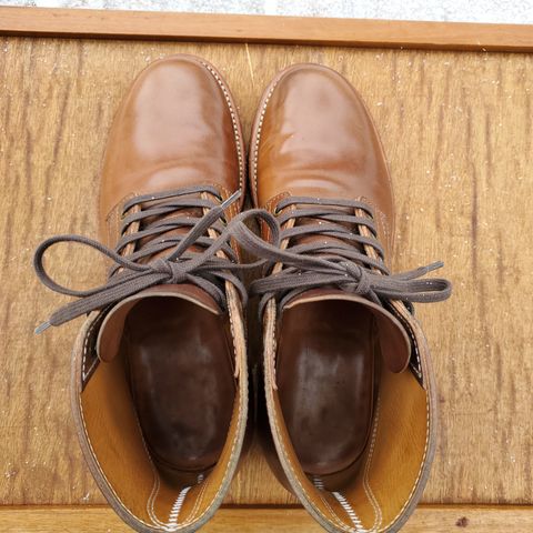 Quan Shoemaker Unknown Model in Horween Natural Shell Cordovan