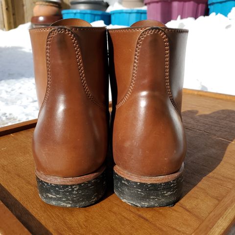 Quan Shoemaker Unknown Model in Horween Natural Shell Cordovan