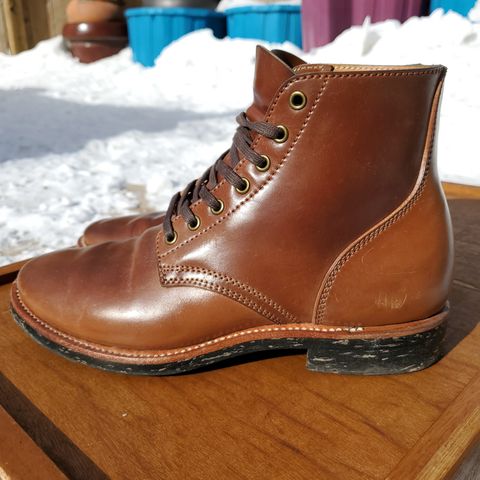 Quan Shoemaker Unknown Model in Horween Natural Shell Cordovan