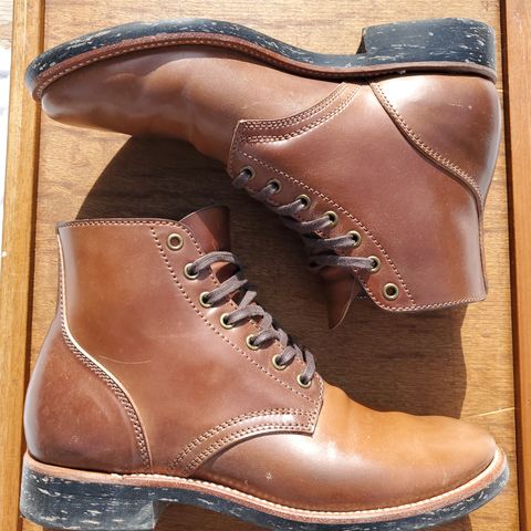 Quan Shoemaker Unknown Model in Horween Natural Shell Cordovan