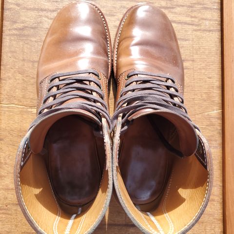 Quan Shoemaker Unknown Model in Horween Natural Shell Cordovan
