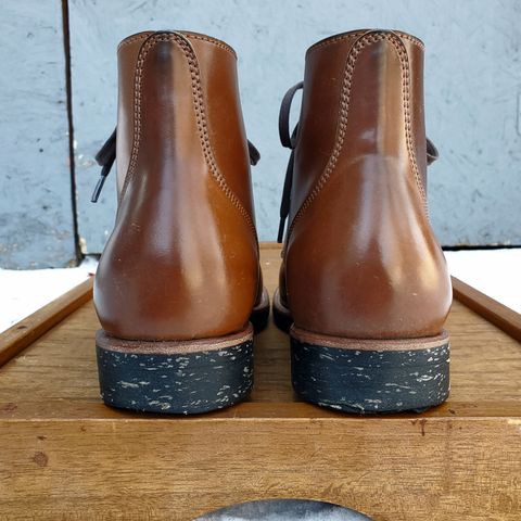 Quan Shoemaker Unknown Model in Horween Natural Shell Cordovan