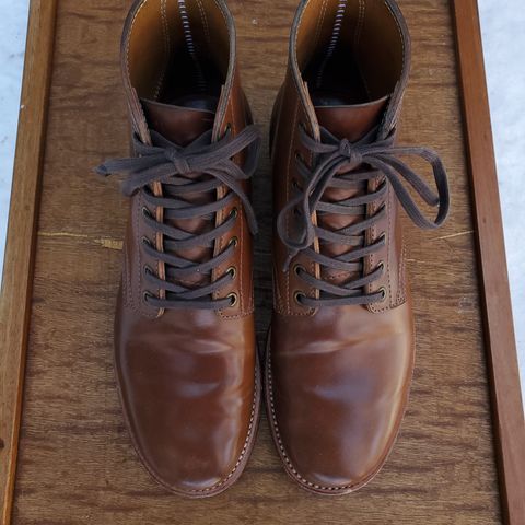 Quan Shoemaker Unknown Model in Horween Natural Shell Cordovan