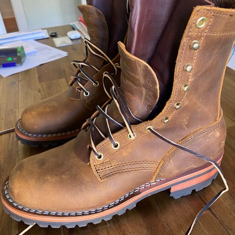 Nicks Overlander in Horween Orange Predator