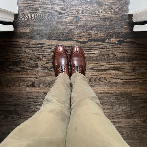 Grant Stone Ottawa Boot in Horween Crimson Chromexcel