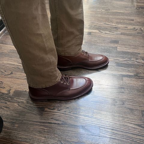 Grant Stone Ottawa Boot in Horween Crimson Chromexcel