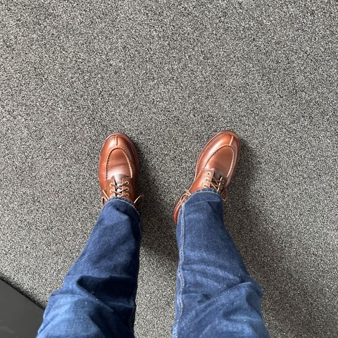 Grant Stone Ottawa Boot in Horween Crimson Chromexcel