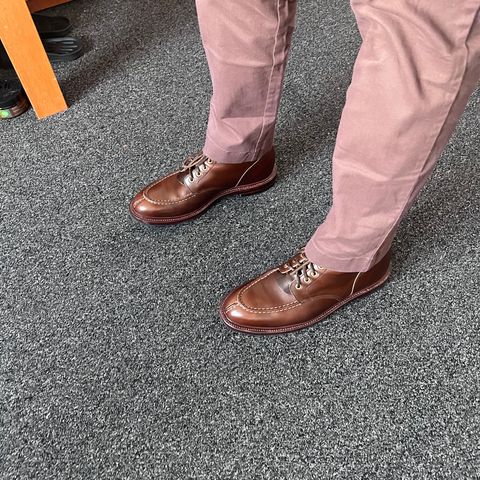 Grant Stone Ottawa Boot in Horween Crimson Chromexcel