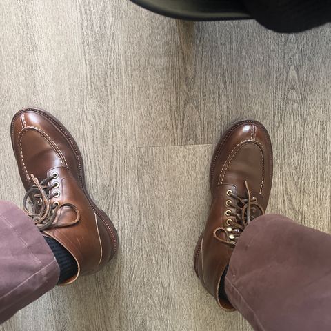 Grant Stone Ottawa Boot in Horween Crimson Chromexcel
