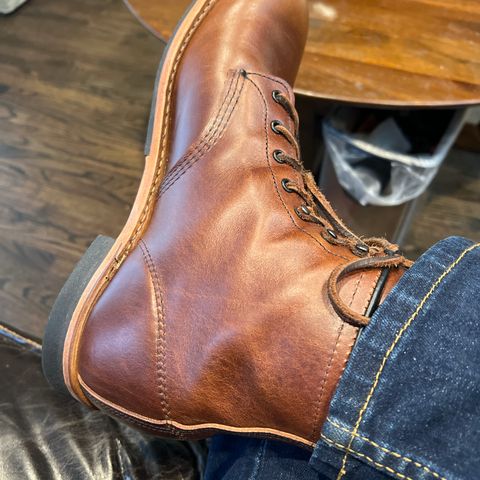Red Wing Beckman in S.B. Foot Cigar Featherstone