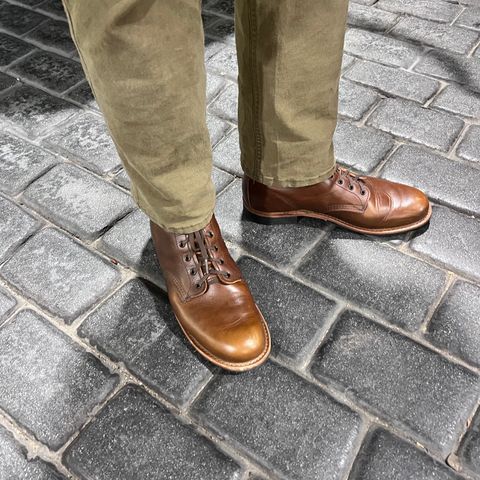 Red Wing Beckman in S.B. Foot Cigar Featherstone