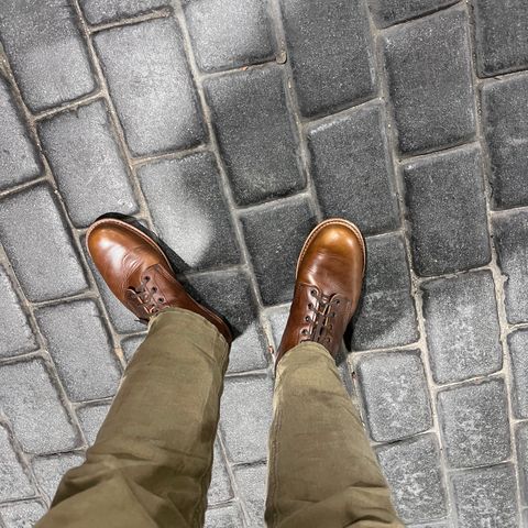Red Wing Beckman in S.B. Foot Cigar Featherstone