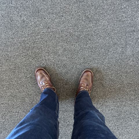 Nicks Moc Toe in Horween Brown Chromexcel