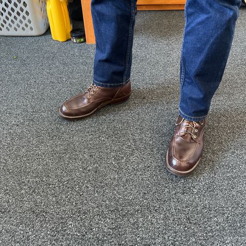 Nicks Moc Toe in Horween Brown Chromexcel