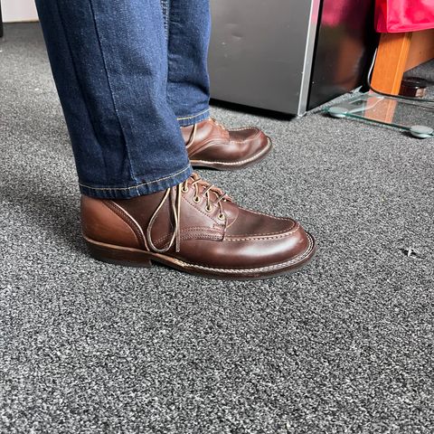 Nicks Moc Toe in Horween Brown Chromexcel