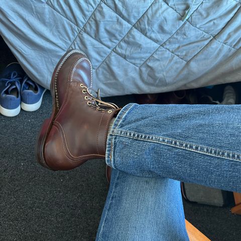 Nicks Moc Toe in Horween Brown Chromexcel