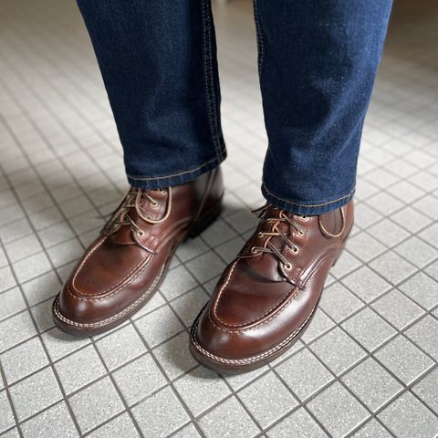 Nicks Moc Toe in Horween Brown Chromexcel