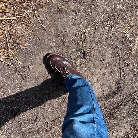 Nicks Moc Toe in Horween Brown Chromexcel