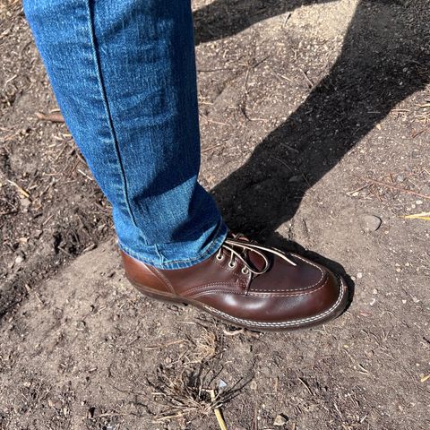 Nicks Moc Toe in Horween Brown Chromexcel