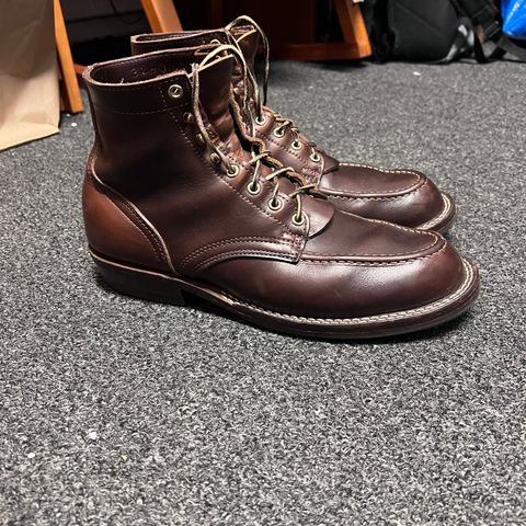 Nicks Moc Toe in Horween Brown Chromexcel