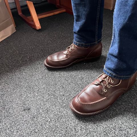 Nicks Moc Toe in Horween Brown Chromexcel