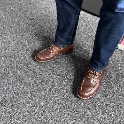 Nicks Moc Toe in Horween Brown Chromexcel