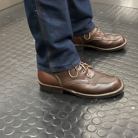 Nicks Moc Toe in Horween Brown Chromexcel