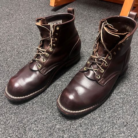Nicks Falcon in Horween Brown Chromexcel