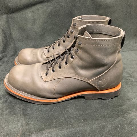 Origin The Coronado Boot in Slate Waxed Pull Up
