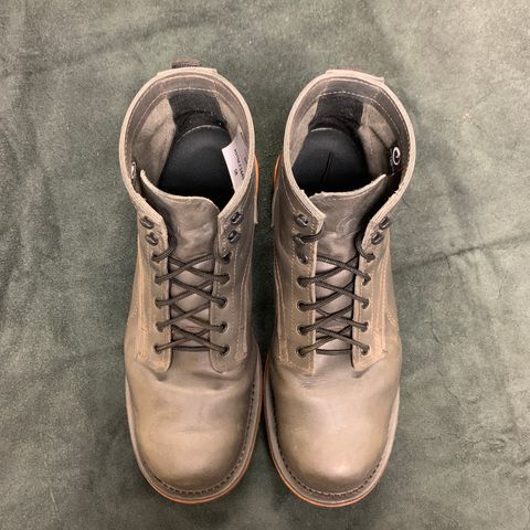 Origin The Coronado Boot in Slate Waxed Pull Up