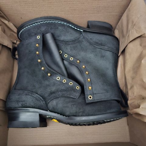 Nicks Ranger in Seidel MaxSupport Black Roughout