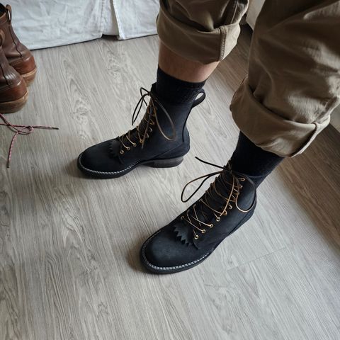 Nicks Ranger in Seidel MaxSupport Black Roughout