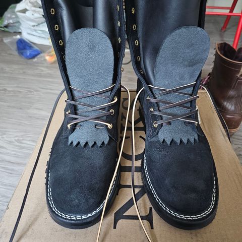 Nicks Ranger in Seidel MaxSupport Black Roughout