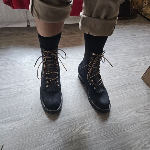 Nicks Ranger in Seidel MaxSupport Black Roughout