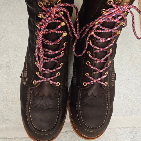 Thorogood 1957 Series 8" Moc Toe in Briar Pitstop Full Grain