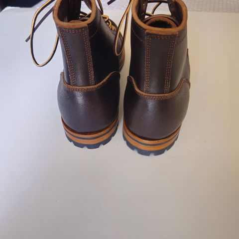 Truman Cap Toe Boot in Horween Java Waxed Flesh