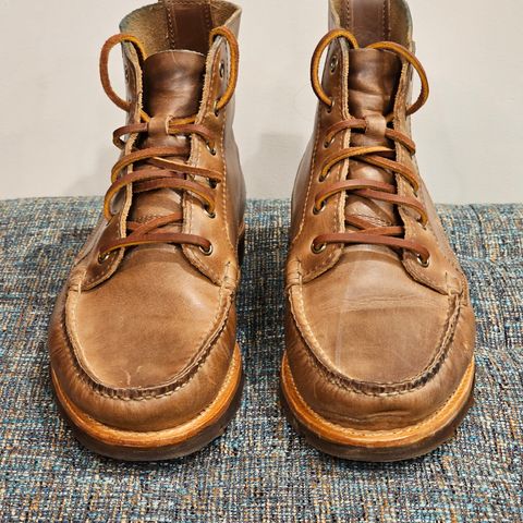 Rancourt & Co. Baxter Boot in Horween Natural Chromexcel