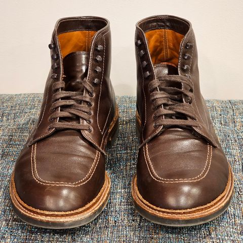 Alden Indy Boot in Annonay Choco Rusticalf