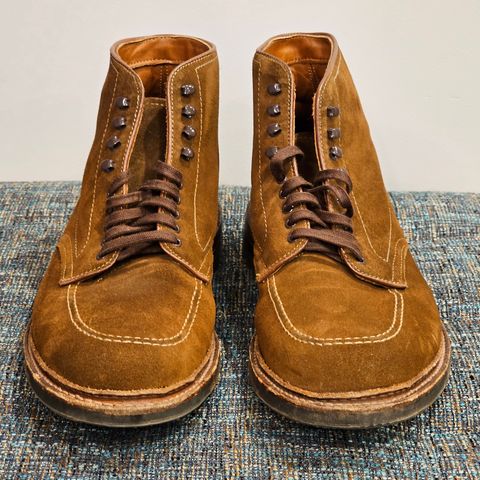 Search result thumbnail of Alden Indy Boot in C.F. Stead Snuff Repello Calf Suede