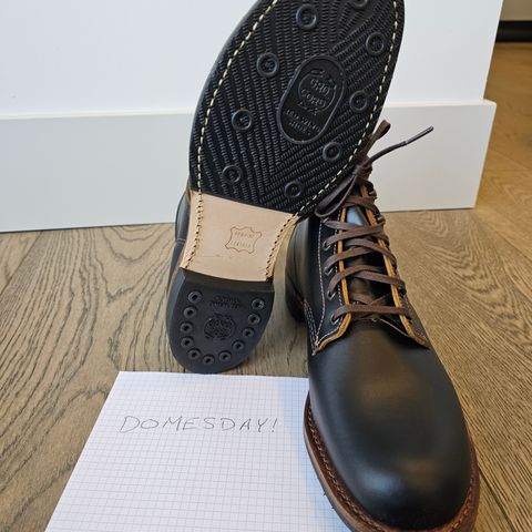 Red Wing Beckman Flatbox in S.B. Foot Black Klondike
