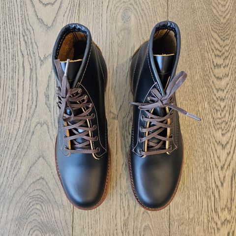 Red Wing Beckman Flatbox in S.B. Foot Black Klondike