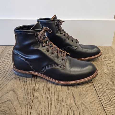 Red Wing Beckman Flatbox in S.B. Foot Black Klondike