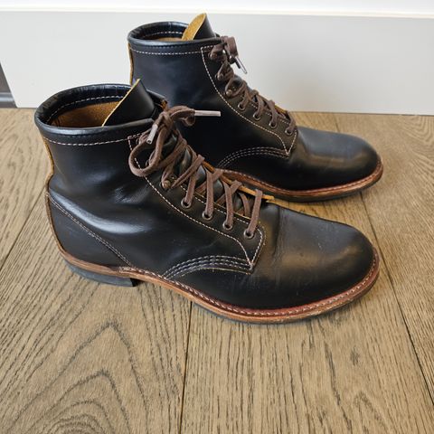 Red Wing Beckman Flatbox in S.B. Foot Black Klondike
